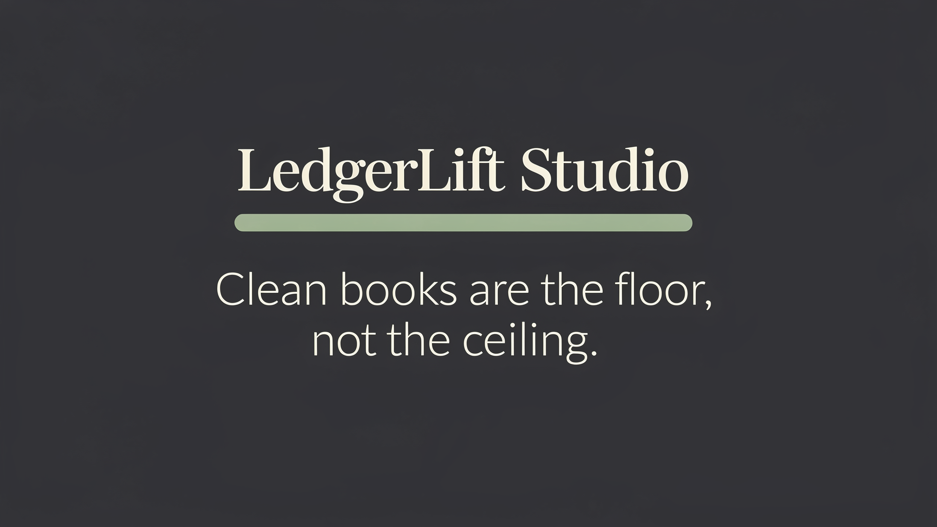 Why CPAs refer clients to bookkeepers — LedgerLift Studio